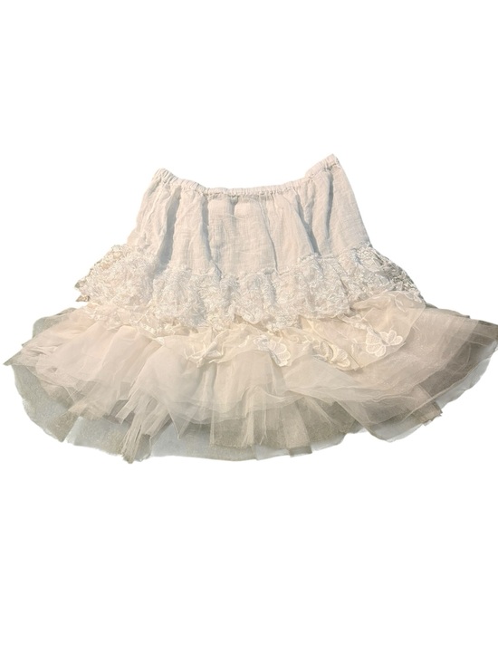 Dresses & Skirts - White vintage, cottagecore skirt, X LARGE